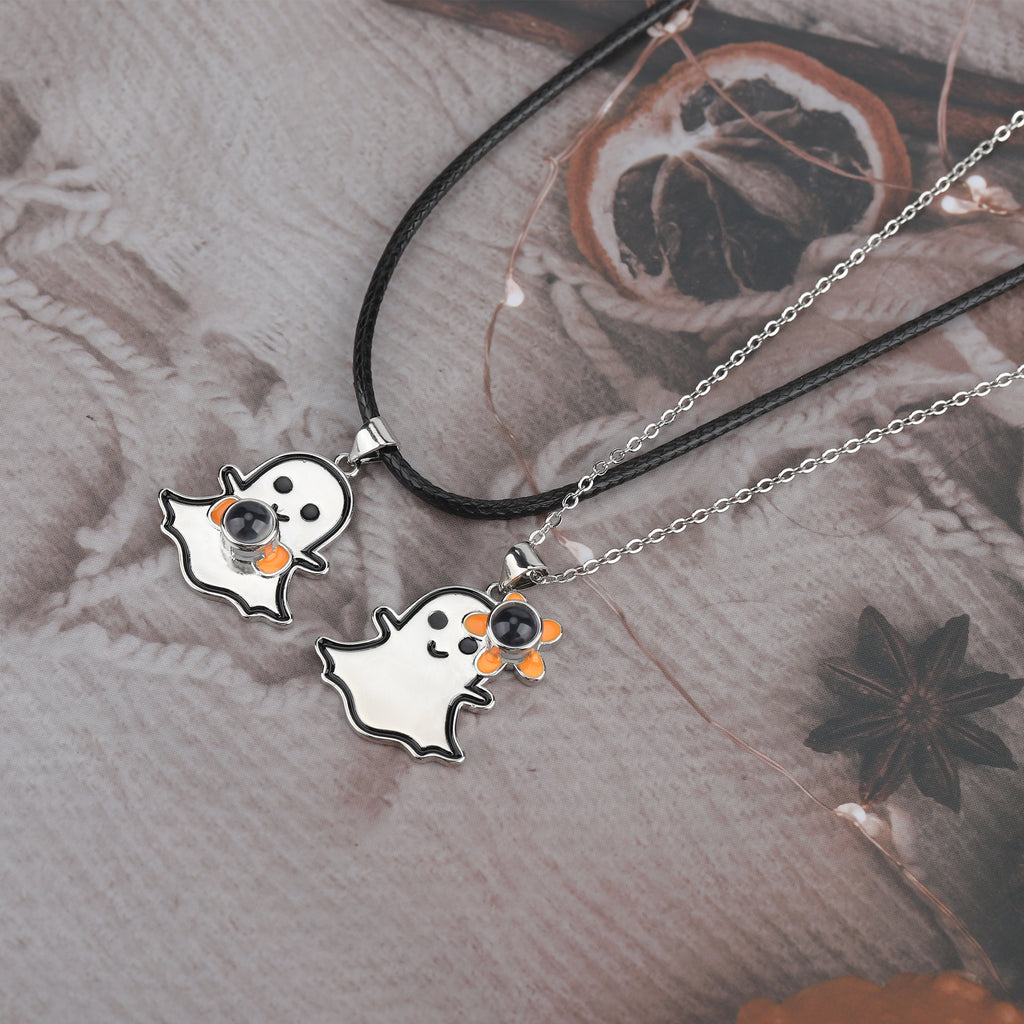 Ghosts projection necklace