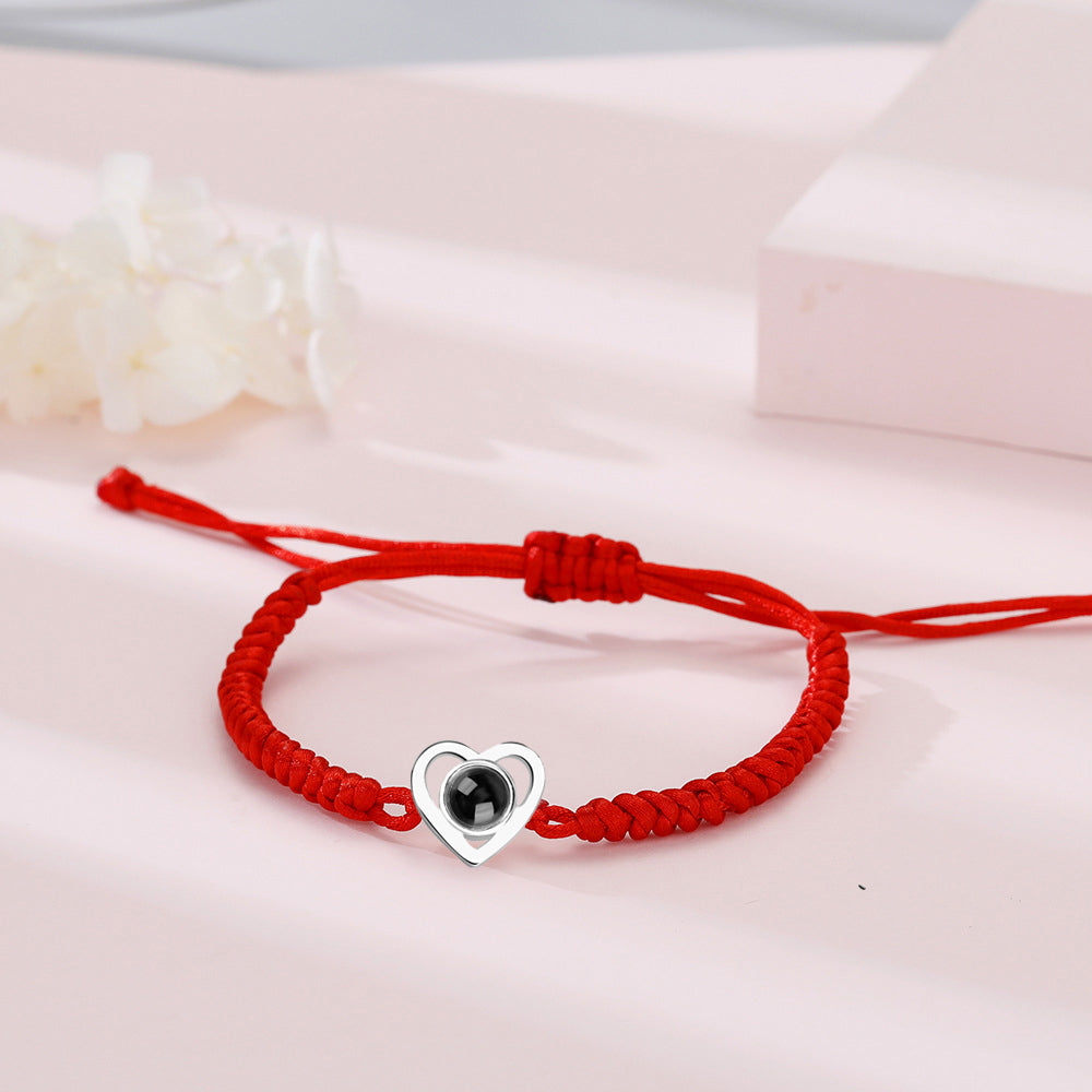 heart projection bracelet