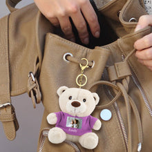 Load image into Gallery viewer, Custom Plush Teddy Keychain