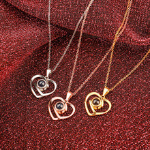 Load image into Gallery viewer, Heart Shadow Necklace