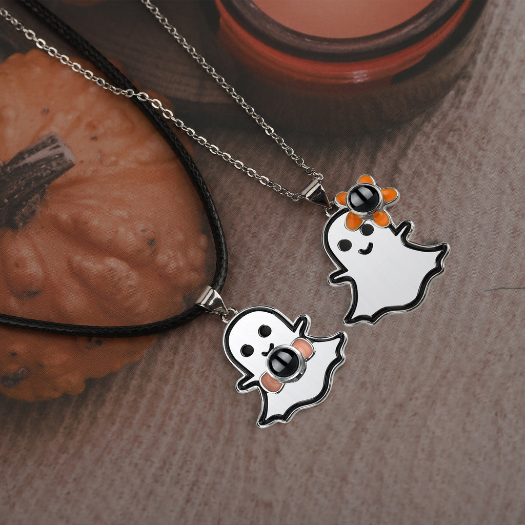 Ghosts projection necklace