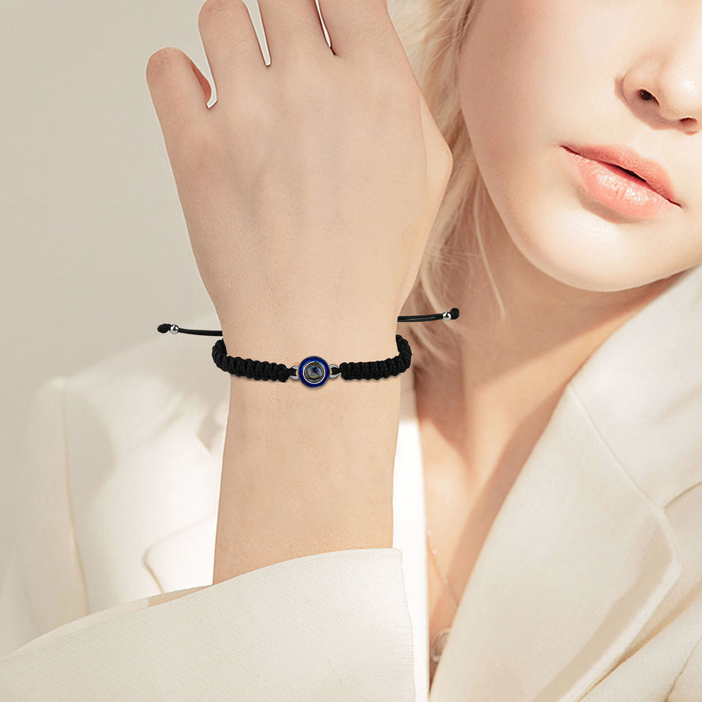 blue eye projection bracelet