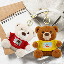 Load image into Gallery viewer, Custom Plush Teddy Keychain