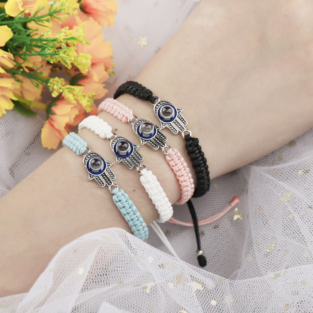 evil eye projection bracelet