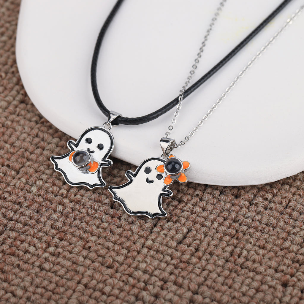 Ghosts projection necklace