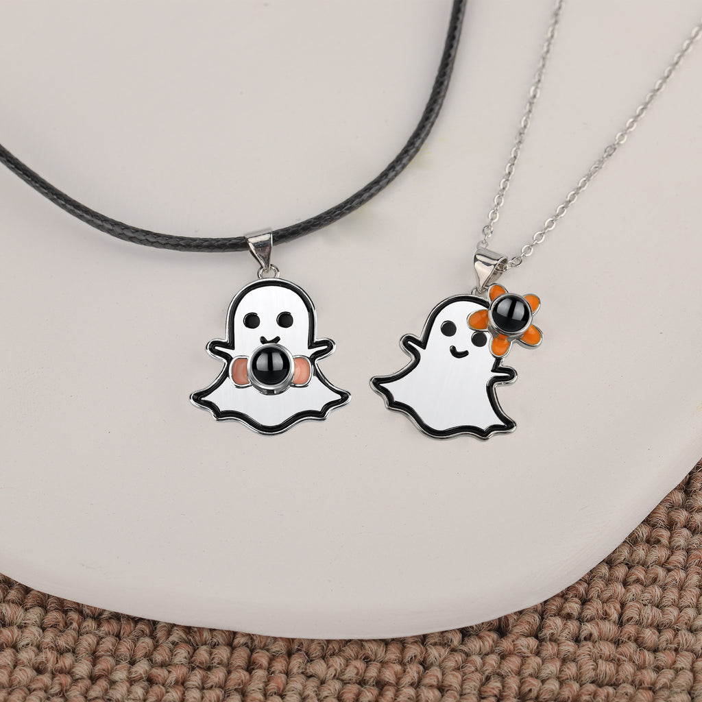 Ghosts projection necklace