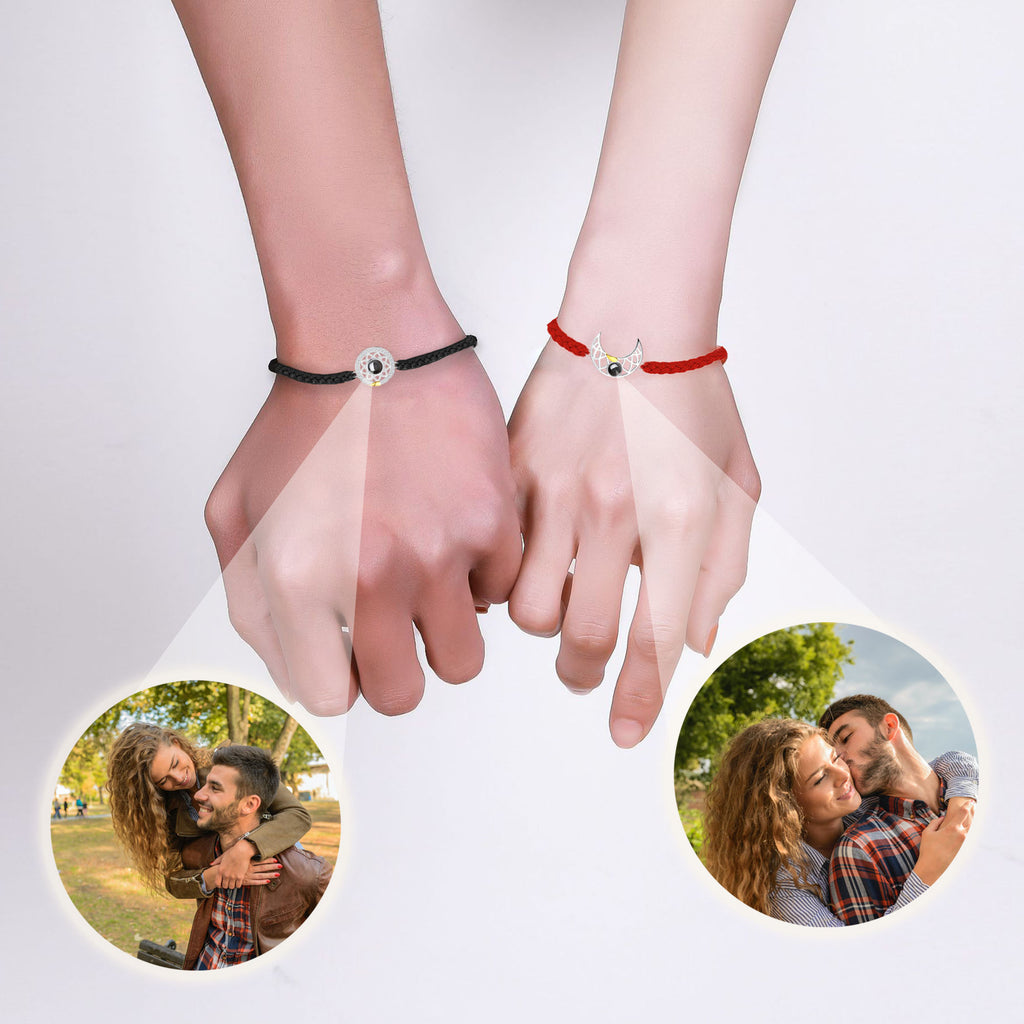 sun and moom projection bracelet