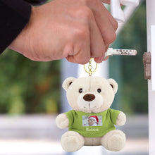 Load image into Gallery viewer, Custom Plush Teddy Keychain