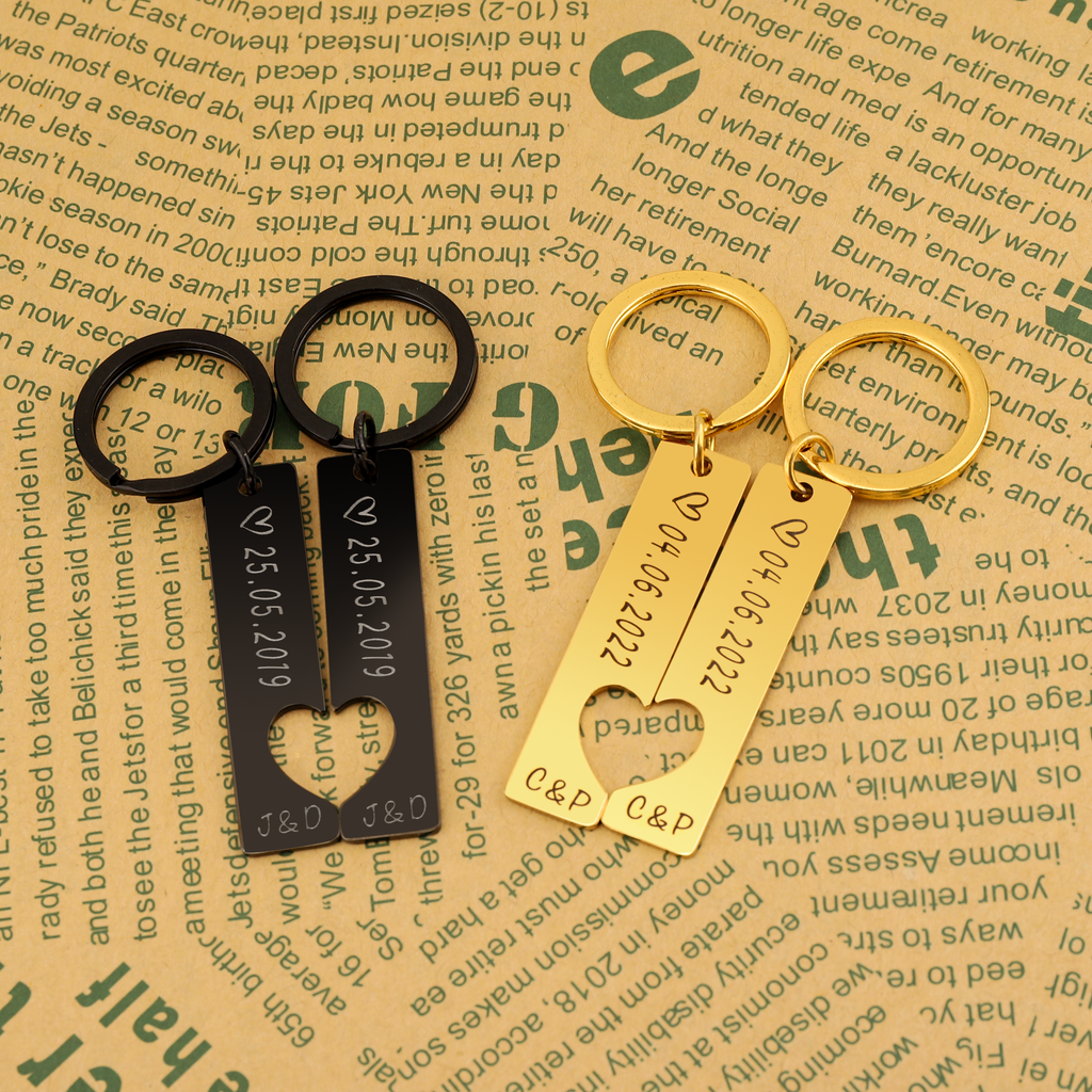 KMW20121501 couple keychain