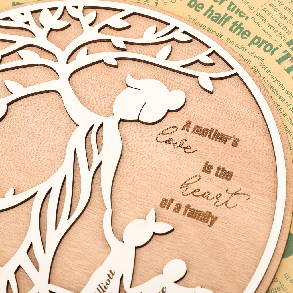 personalized tree sign