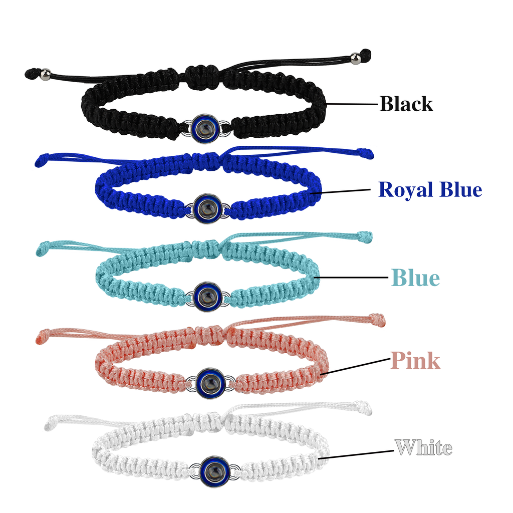 blue eye projection bracelet