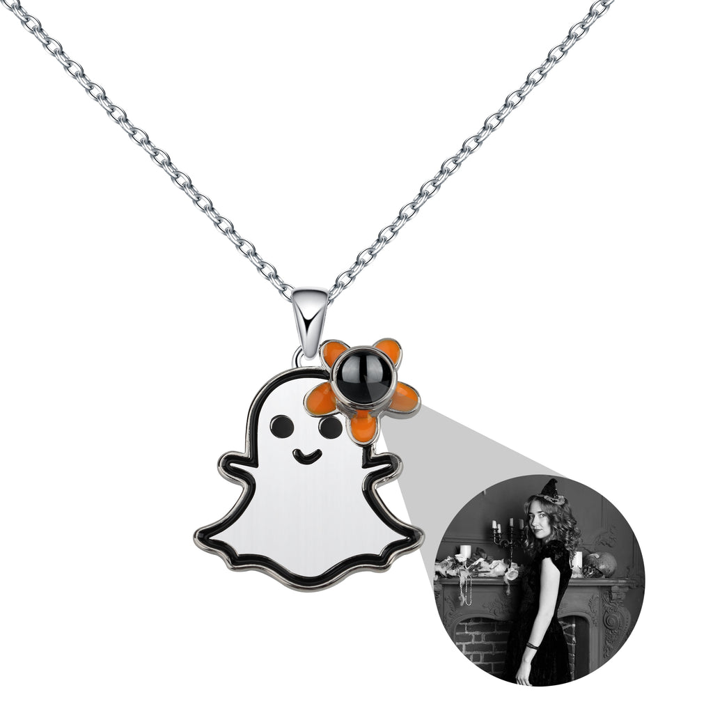 Ghosts projection necklace