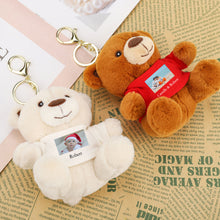 Load image into Gallery viewer, Custom Plush Teddy Keychain