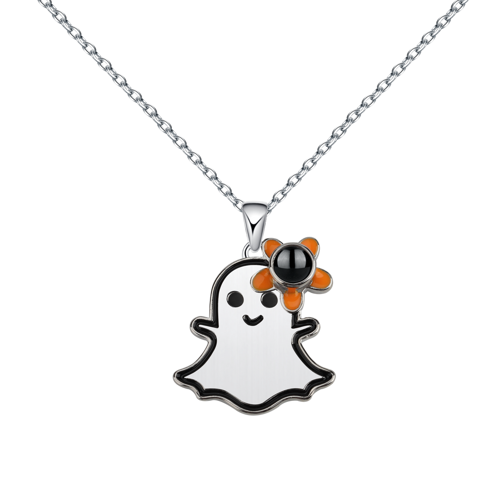 Ghosts projection necklace