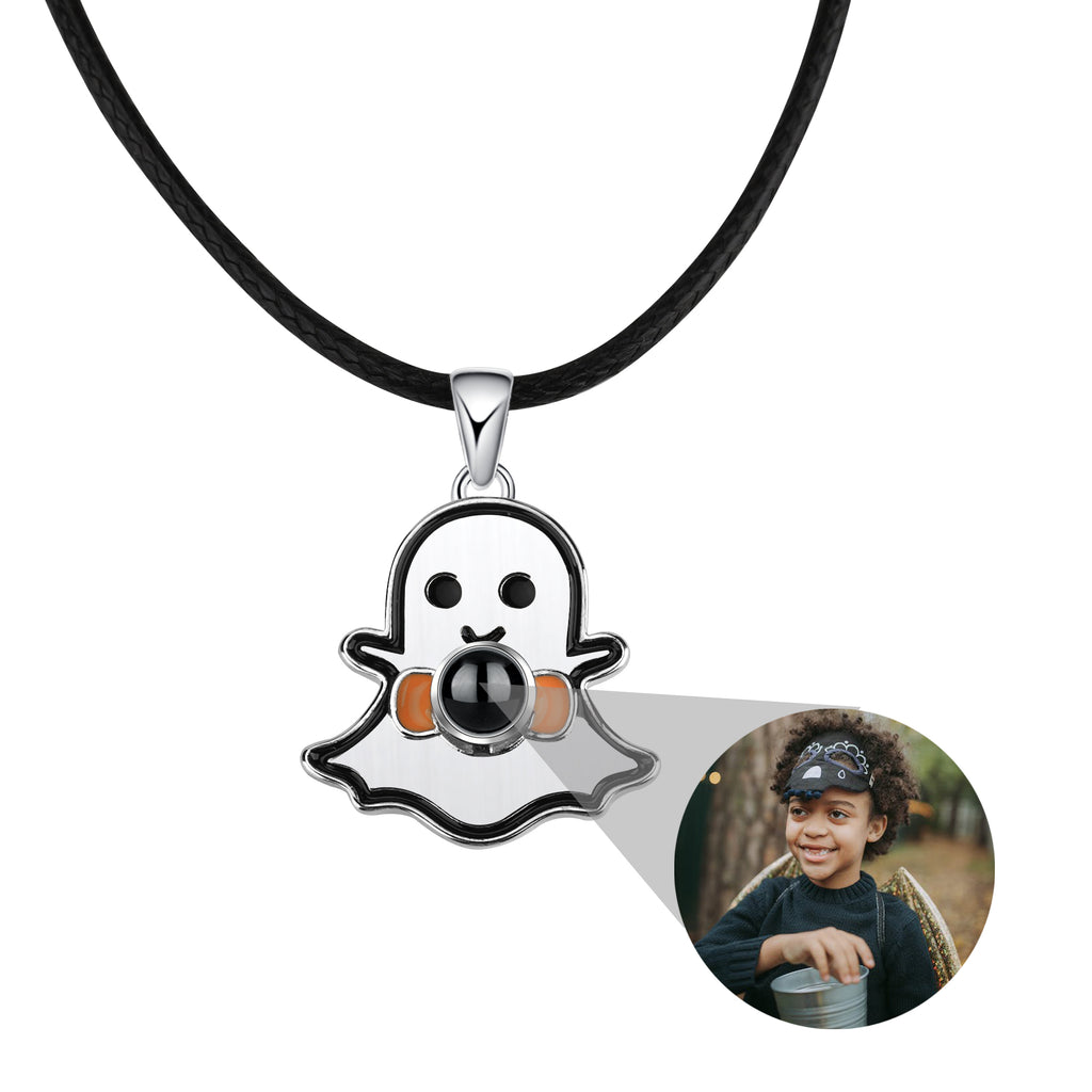 Ghosts projection necklace