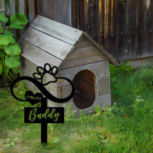 Load image into Gallery viewer, custom pet dog metal sign