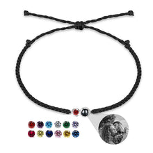 Load image into Gallery viewer, projection birthstone bracelet