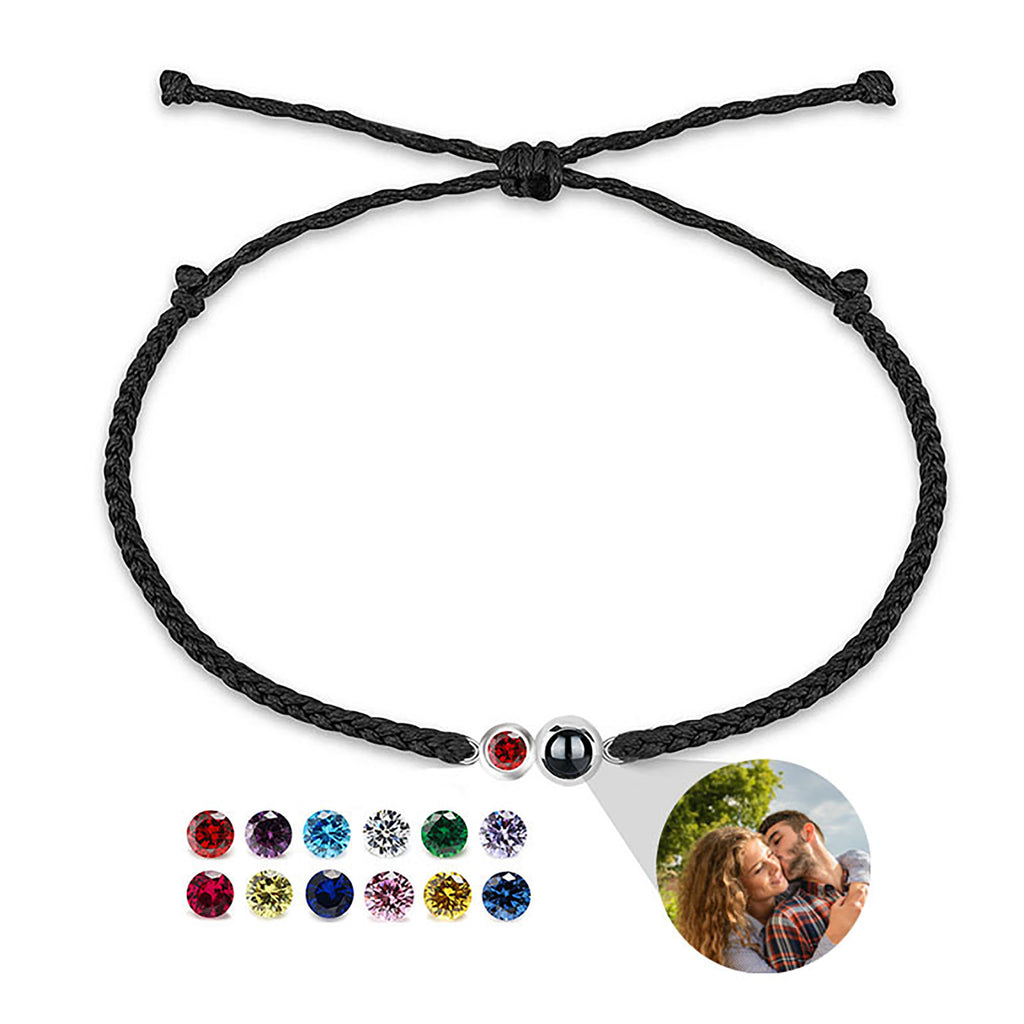 projection birthstone bracelet