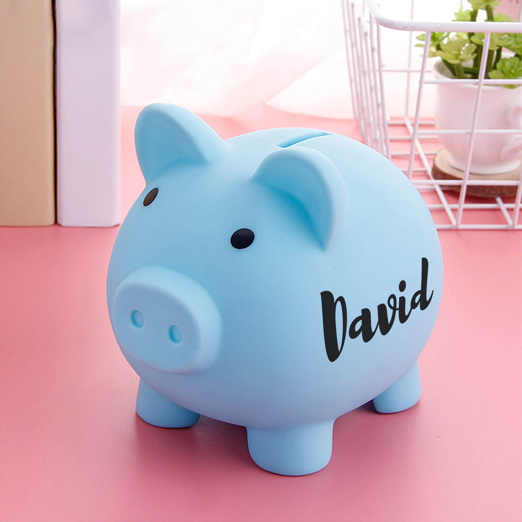 personalized piggy bank