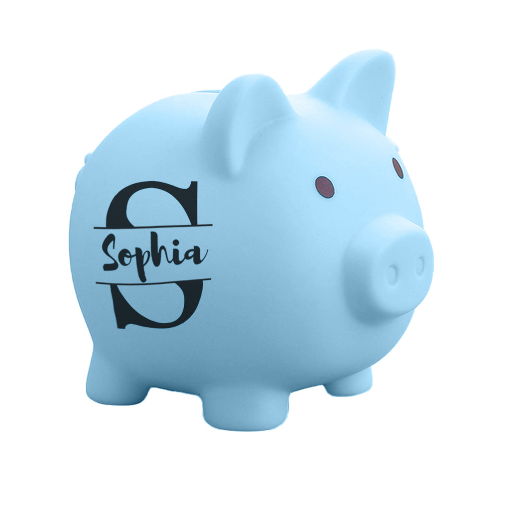 personalized piggy bank