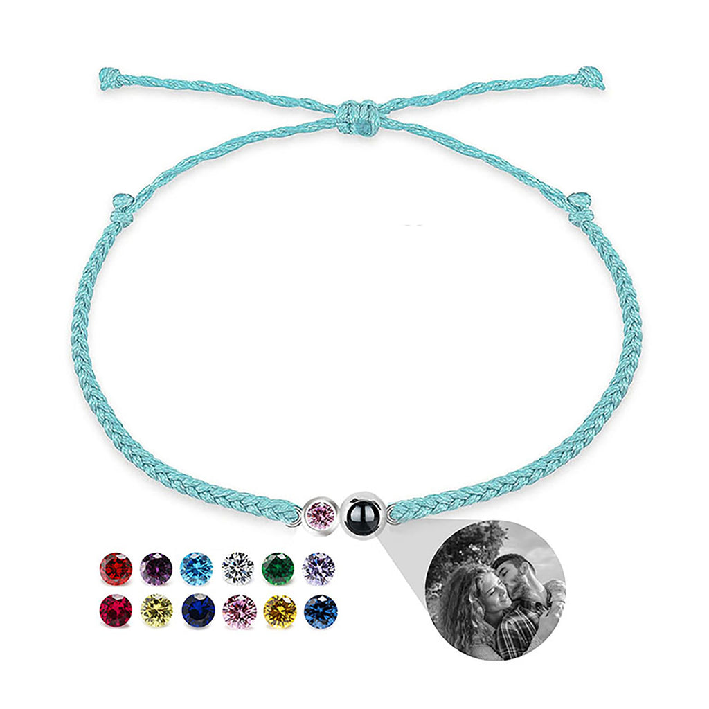 projection birthstone bracelet