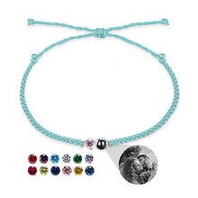 Load image into Gallery viewer, projection birthstone bracelet