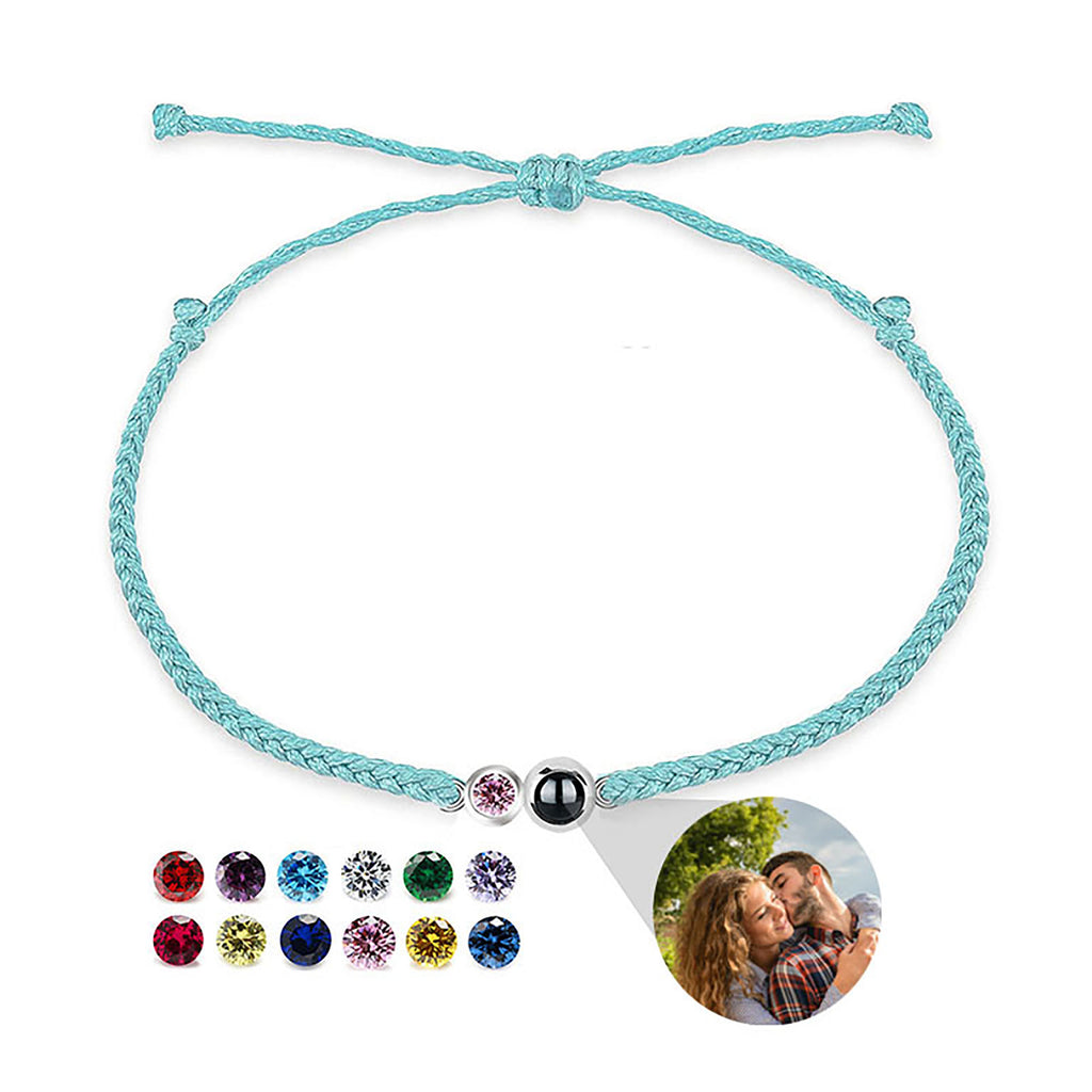 projection birthstone bracelet