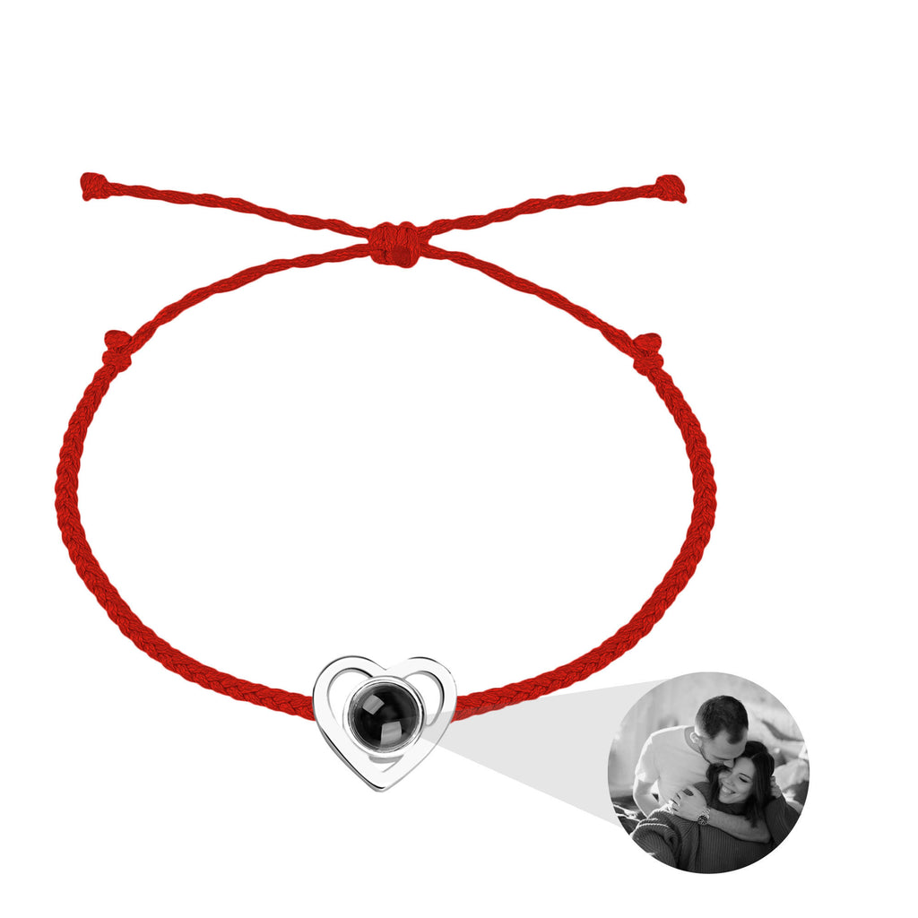 heart projection bracelet