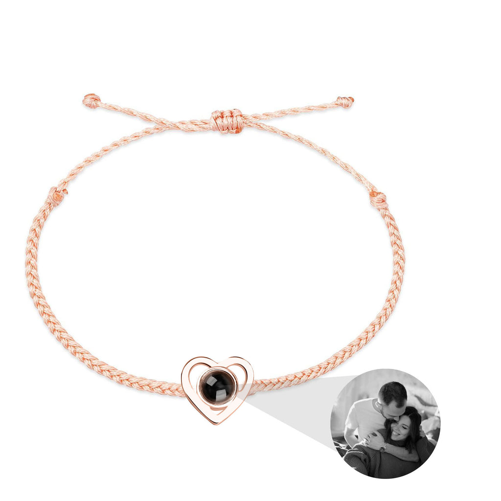 heart projection bracelet