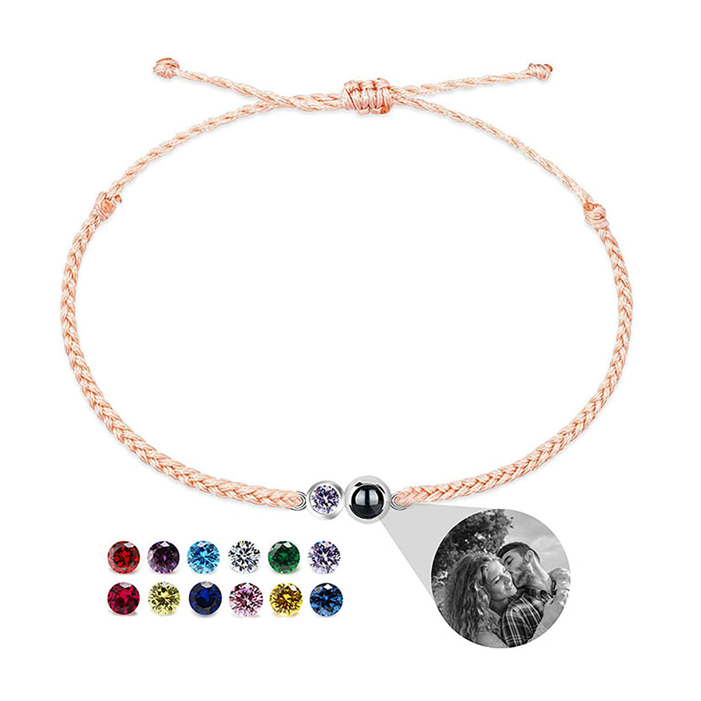 projection birthstone bracelet