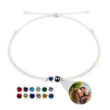 Load image into Gallery viewer, projection birthstone bracelet