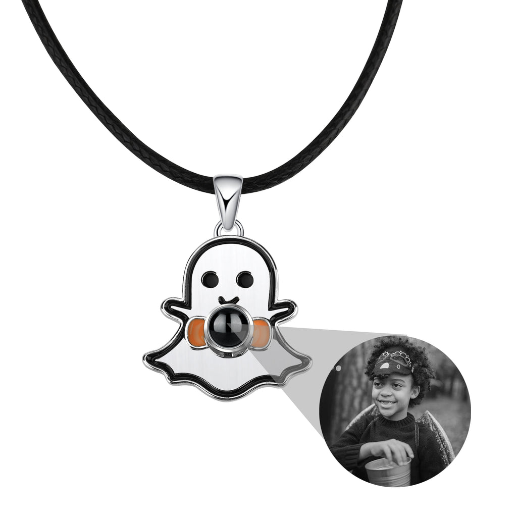 Ghosts projection necklace