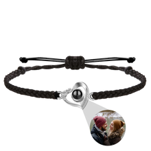 Load image into Gallery viewer, personalized heart projection bracelet