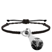 Load image into Gallery viewer, personalized heart projection bracelet