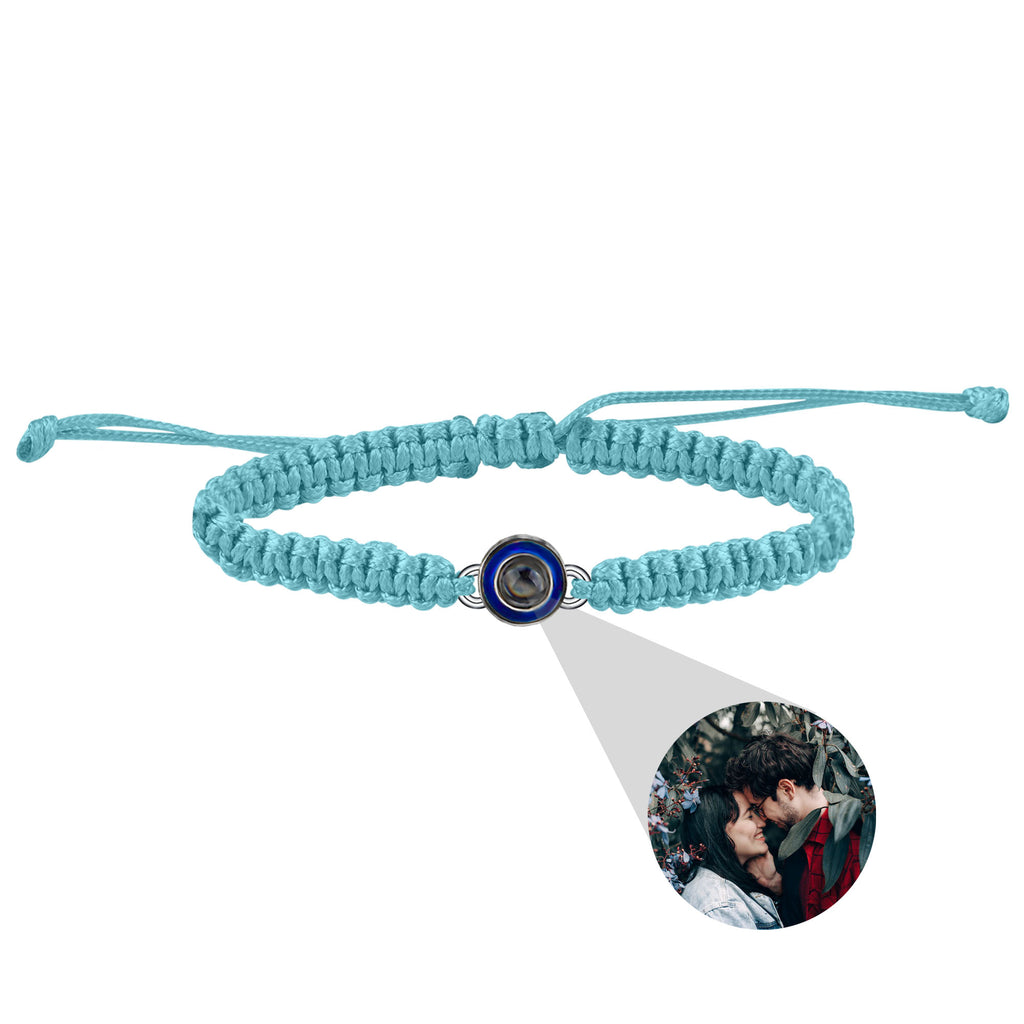 blue eye projection bracelet