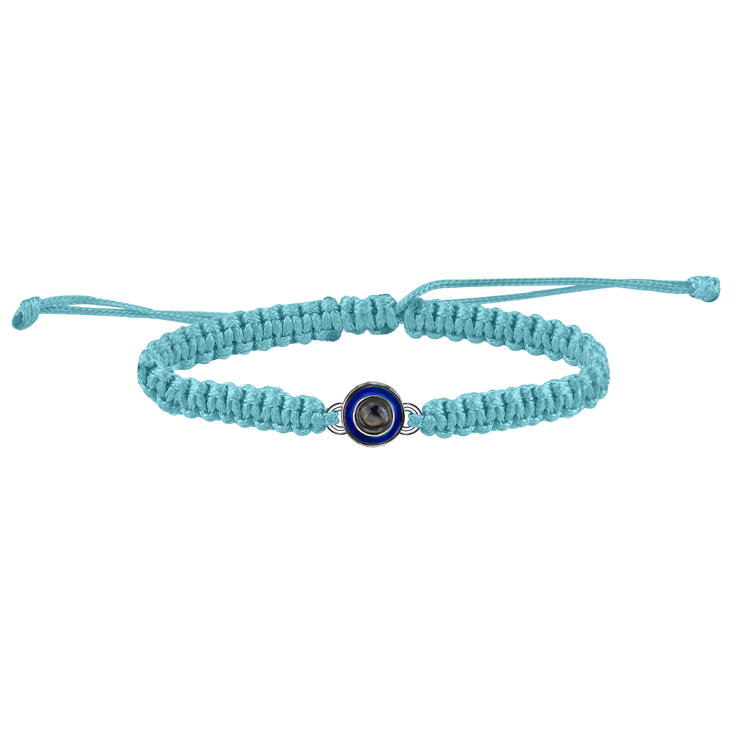 blue eye projection bracelet