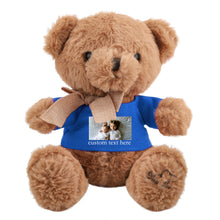 Load image into Gallery viewer, Custom Bow T-shirt Plush Teddy