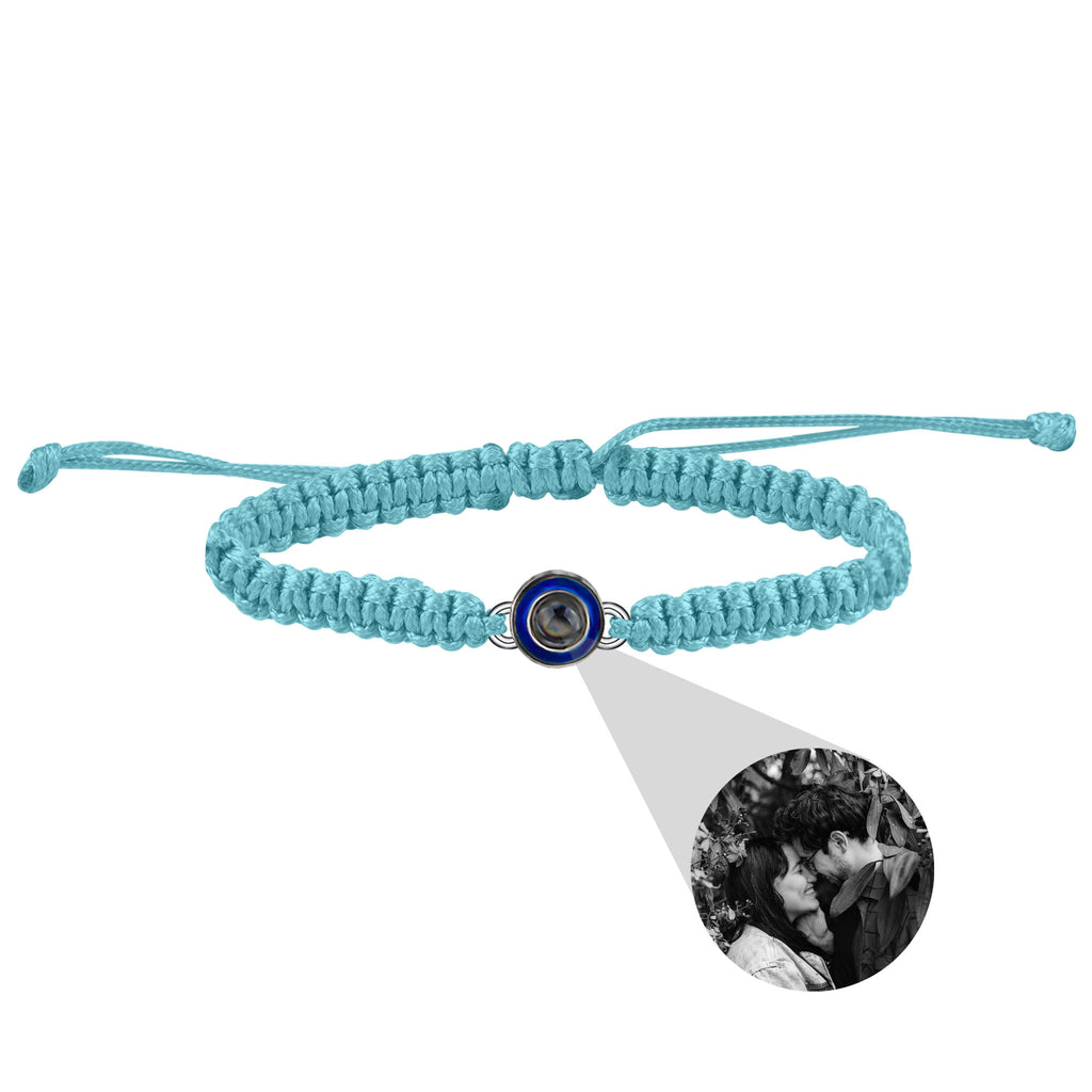 blue eye projection bracelet