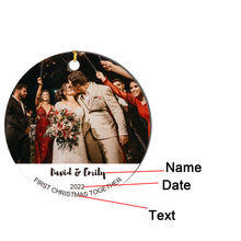 Load image into Gallery viewer, First Christmas ornament