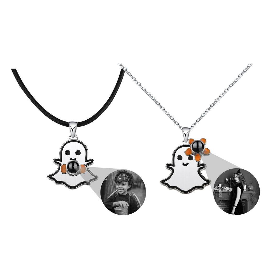 Ghosts projection necklace