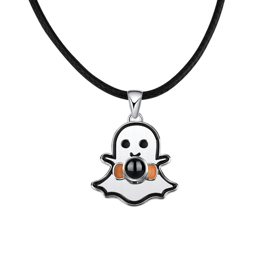 Ghosts projection necklace