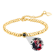 Load image into Gallery viewer, gold projection bracelet