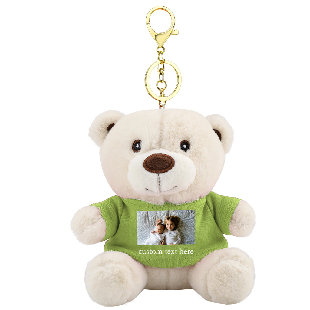 Custom Plush Teddy Keychain