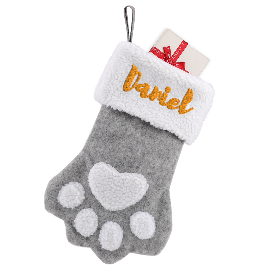 Paw Christmas Stocking