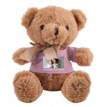 Load image into Gallery viewer, Custom Bow T-shirt Plush Teddy