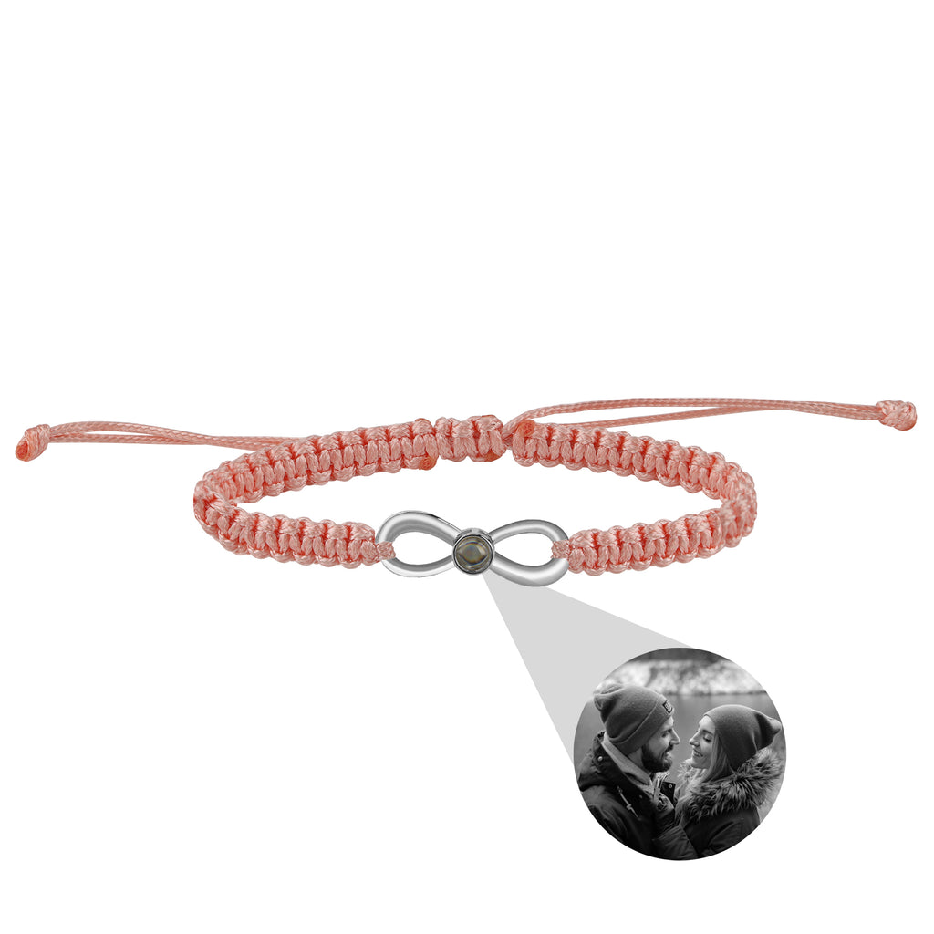 Infinity projection bracelet