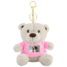 Load image into Gallery viewer, Custom Plush Teddy Keychain