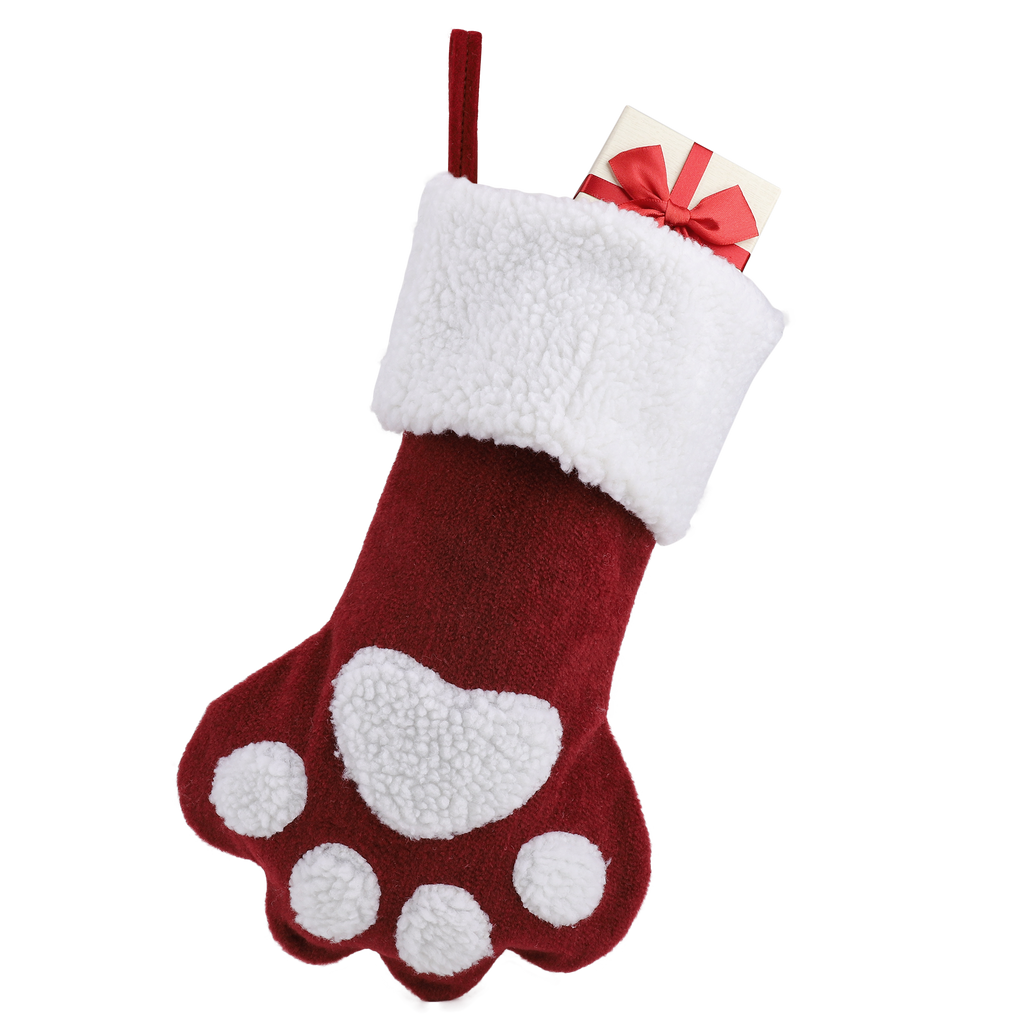 Paw Christmas Stocking