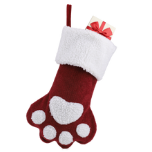 Load image into Gallery viewer, Paw Christmas Stocking