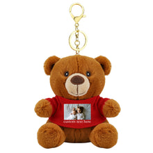 Load image into Gallery viewer, Custom Plush Teddy Keychain